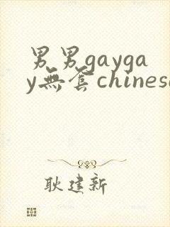 男男gaygay无套chinese网站