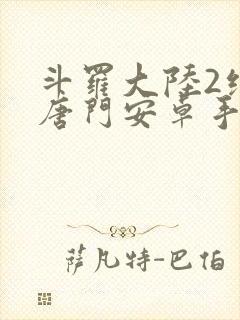 斗罗大陆2绝世唐门安卓手游