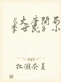 《大唐开局震惊李世民》小说