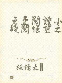 免费阅读小说在线阅绝望之城封面