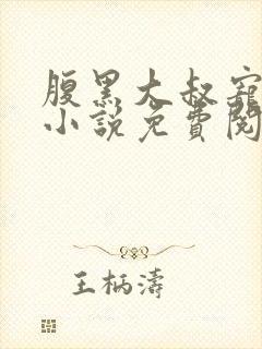 腹黑大叔宠上瘾小说免费阅读