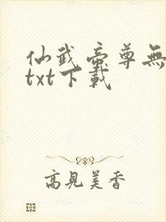 仙武帝尊无删节txt下载