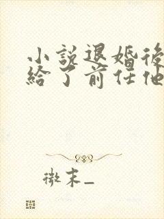 小说退婚后我嫁给了前任他叔