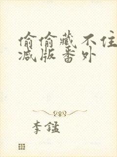 偷偷藏不住未删减版番外