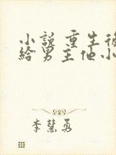 小说 重生后嫁给男主他小叔