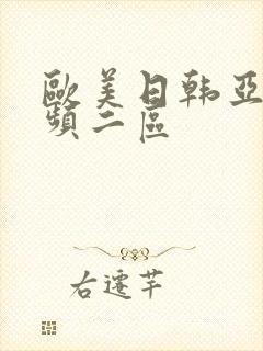 欧美日韩亚洲视频二区