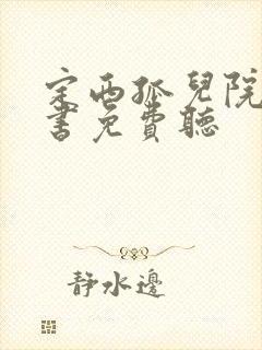 定西孤儿院有声书免费听