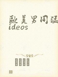 欧美男同猛男videos