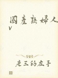 国产熟妇人妻av