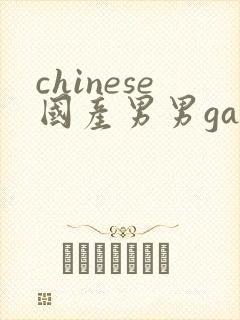 chinese国产男男gaygay封面