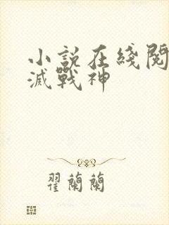 小说在线阅读不灭战神