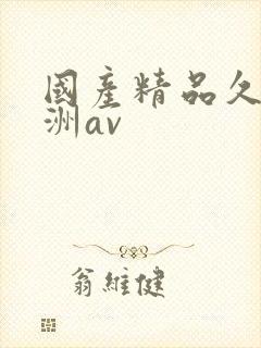 国产精品久久亚洲av