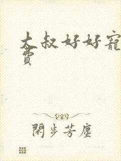 大叔好好宠我免费封面