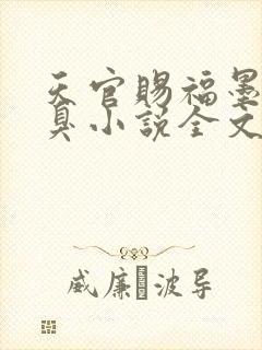 天官赐福墨香铜臭小说全文阅读封面