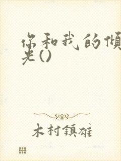 你和我的倾城时光()