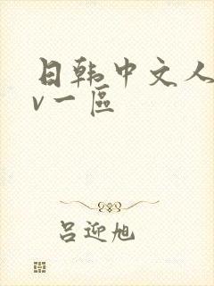 日韩中文人妻av一区