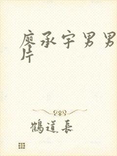 廖承宇男男gv片封面