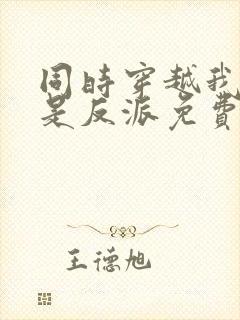 同时穿越我才不是反派免费阅读封面