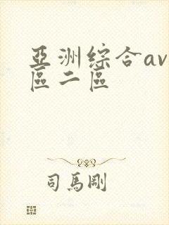 亚洲综合av一区二区