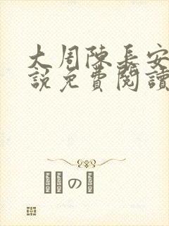 大周陈长安的小说免费阅读全文