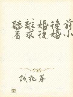 听离婚后前夫哭着求复婚小说