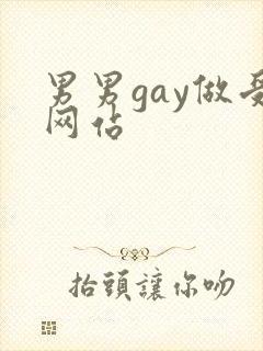 男男gay做受网站