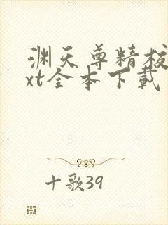 渊天尊精校版txt全本下载