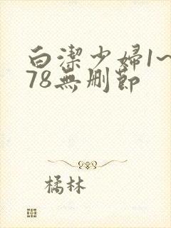 白洁少妇1~178无删节