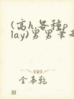 (高h,各种play)男男笔趣阁封面