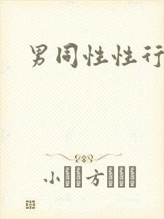 男同性性行为封面