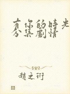 有你的时光里 分集剧情