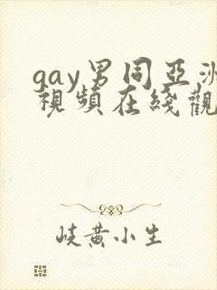 gay男同亚洲视频在线观看