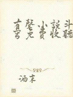 有声小说斗破苍穹免费收听