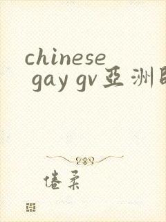chinese gay gv亚洲帅哥