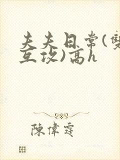 夫夫日常(双性互攻)高h