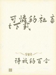 可怜的社畜txt下载封面