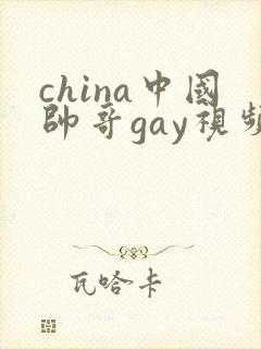 china中国帅哥gay视频