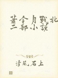 萧令月战北寒第二部小说