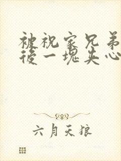 被祝家兄弟共享后一块夹心饼封面