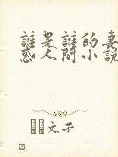 谁是谁的妻子魅惑人间小说在线阅读封面