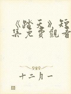 《踏天》短剧全集免费观看