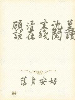 顾清寒沈暮尘小说在线阅读