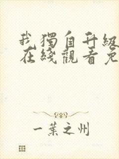 我独自升级漫画在线观看免费高清