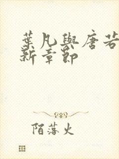 叶凡与唐若雪最新章节封面