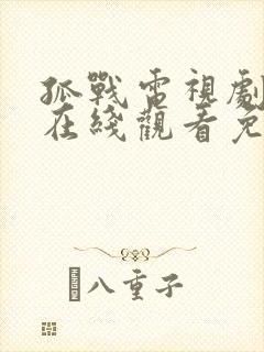 孤战电视剧全集在线观看免费高清