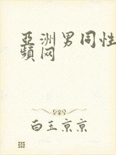 亚洲男同性恋视频网