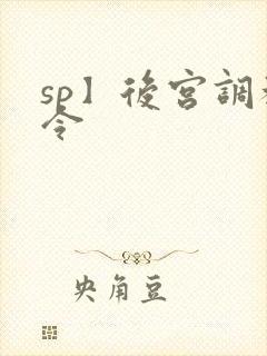sp】后宫调教令