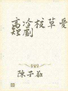 高冷校草爱上我短剧