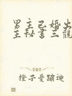 男主已婚出轨女主秘书三观不正小说