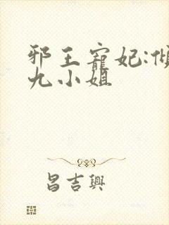 邪王宠妃:倾世九小姐